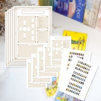 タロットノート｜A5 A4リフィル・シールセット｜DL商品