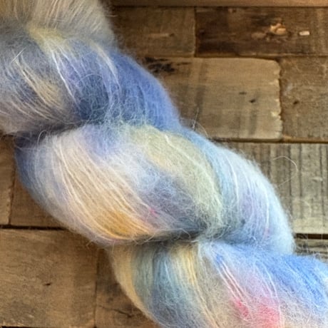 Suri Silk Fluffy/ Forget me not