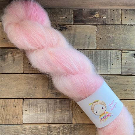 Suri Silk Fluffy/ 白桃と桜