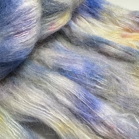 Suri Silk Fluffy/ Forget me not