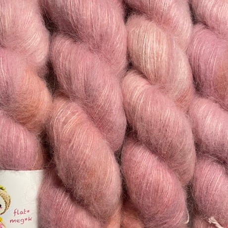 Suri Silk Fluffy/ Rose tea