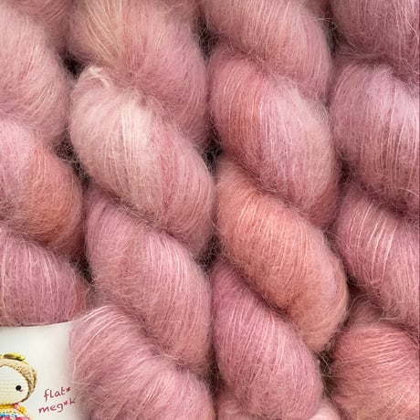 Suri Silk Fluffy/ Rose tea