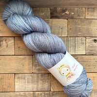 【受注販売】ソックヤーン/ Night Gray