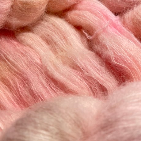 Suri Silk Fluffy/ 白桃と桜