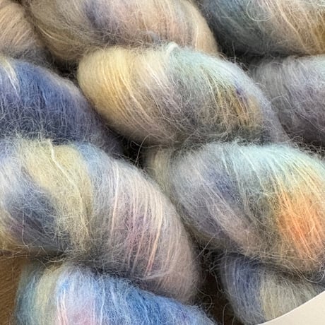Suri Silk Fluffy/ Forget me not