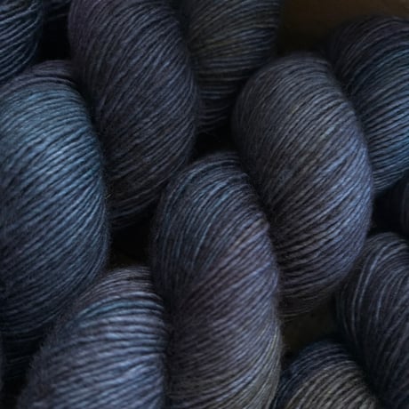 【受注販売】Single Merino/ 黒曜石