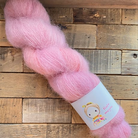Suri Silk Fluffy/ Rose tea