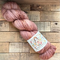 【受注販売】ソックヤーン/ My chocolate teddy bear