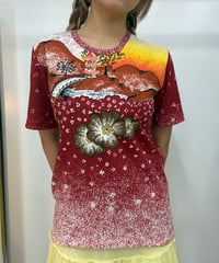 vintage printed compact tee