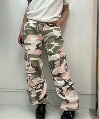 vintage Rothco pink camo cargo pants
