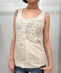 vintage design tank top