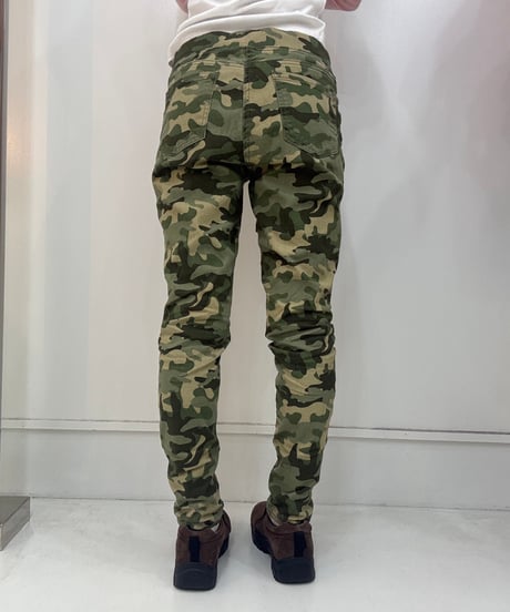 vintage camo skinny pants