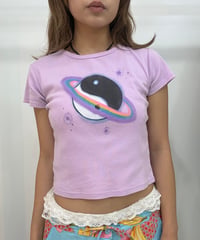 vintage UNIF print baby tee