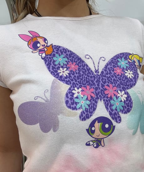 vintage the powerpuff girls pichi tee