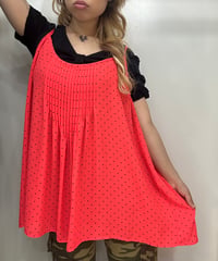 vintage TORRID gather dot camisole