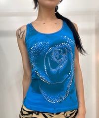 vintage studs rose tank