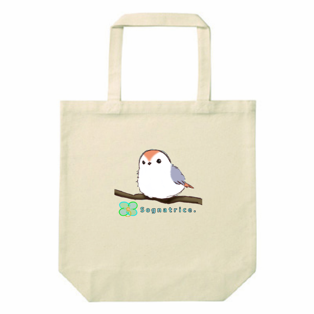 トートバッグ | ［シマエナガのグッズ］EBS Sognatrice.