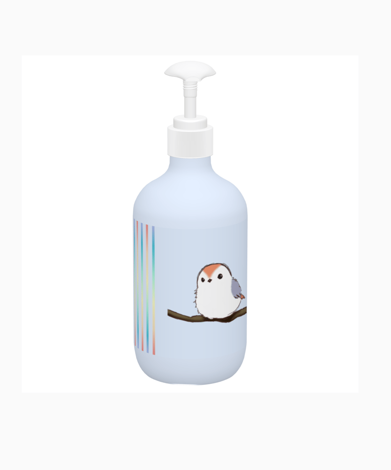 シャンプーボトル 500ml | ［シマエナガのグッズ］EBS Sognatrice.