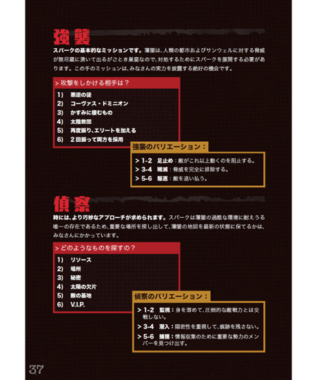 NOVA ルールブック