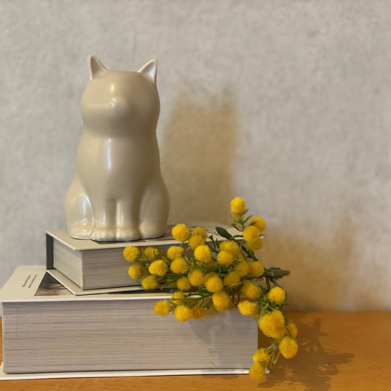 プレゼントにもおすすめ かわいい猫の一輪挿し | petit coeur