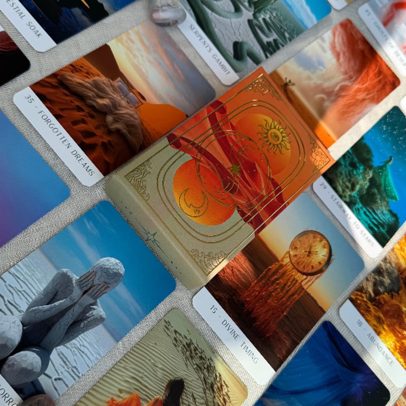 【正規品オラクルカード】海外希少デッキ✨色鮮やかで幻想的な美麗オラクルカード ファタモルガーナオラクルカード (正規品・希少) | タロクル