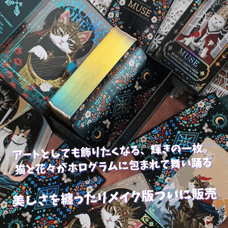 ミューズネコタロットカード 2025リメイク版 (Muse Cat 2025 Tarot) ｜作者直輸入・希少デッキ