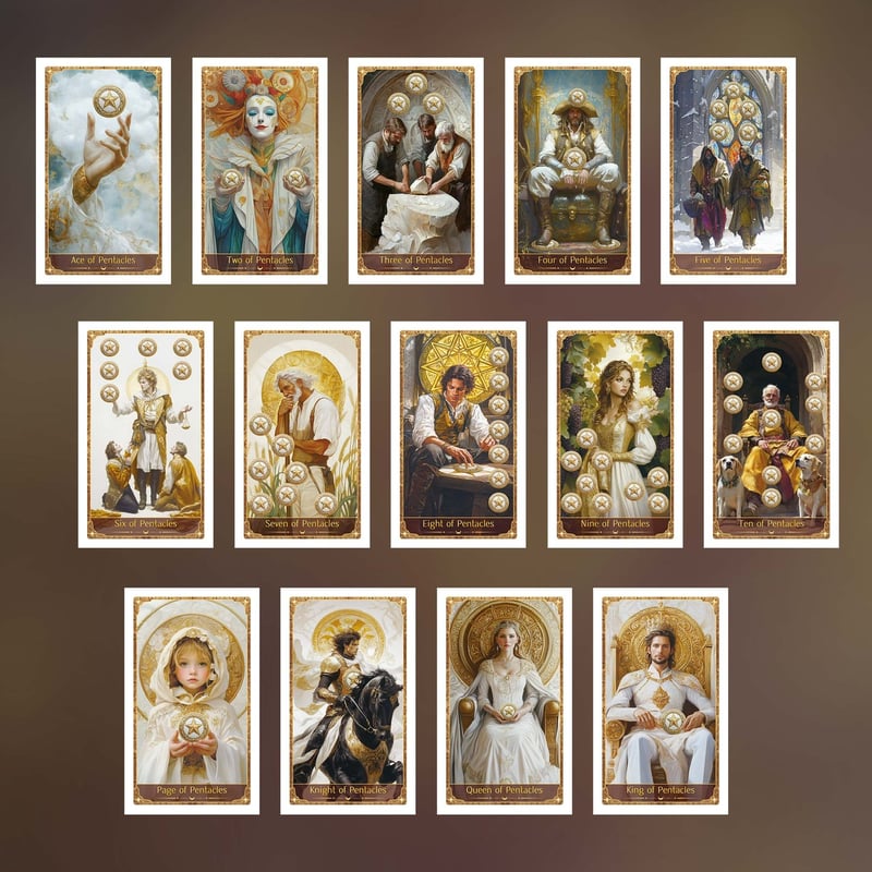 ゴールデンホイールガーディアンタロットカード｜正規輸入品