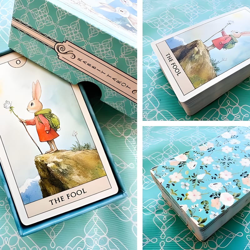 一名様のみ①❤️ラビットタロット と ラビットオラクル と イラストカード 予約販売】ルナラピン ラビットタロット - (スライバーエッジ