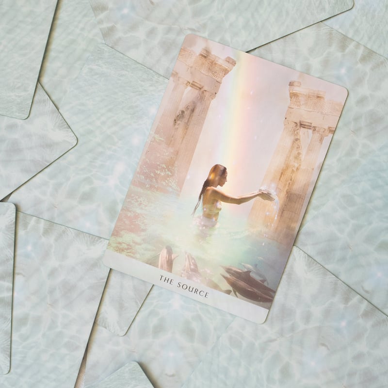 新品未開封 ocean dreams oracle オーシャンドリーム　オラクル 約1〜3日以内の発送お手続き】OCEAN DREAMS ORACLE ◇ 水面に