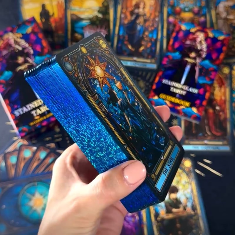 ステンドグラスタロットカード｜正規輸入品 | タロクル｜TaroCle (海外