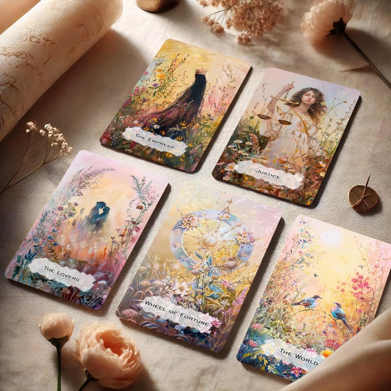 スプリングスケープタロットカード｜作者直輸入・希少デッキ