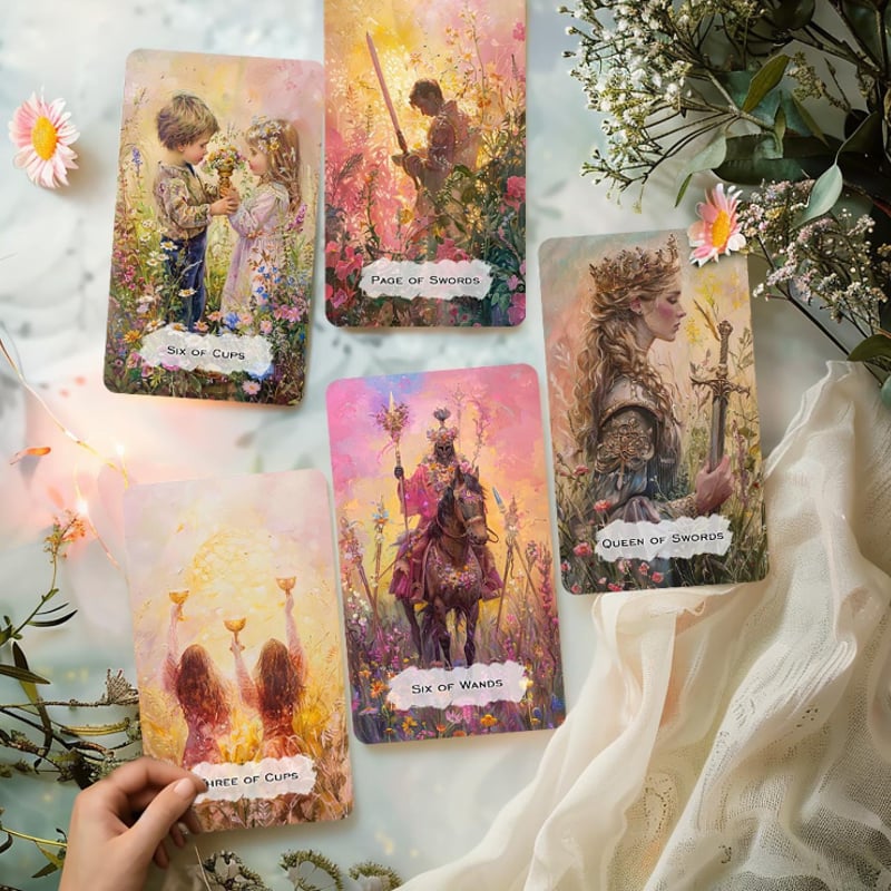 スプリングスケープタロットカード｜作者直輸入・希少デッキ