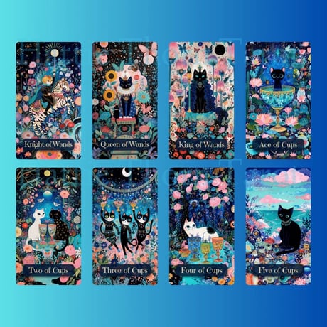 セレスティアル・キャット・タロット(Celestial Cats Tarot)｜作者直輸入・希少デッキ