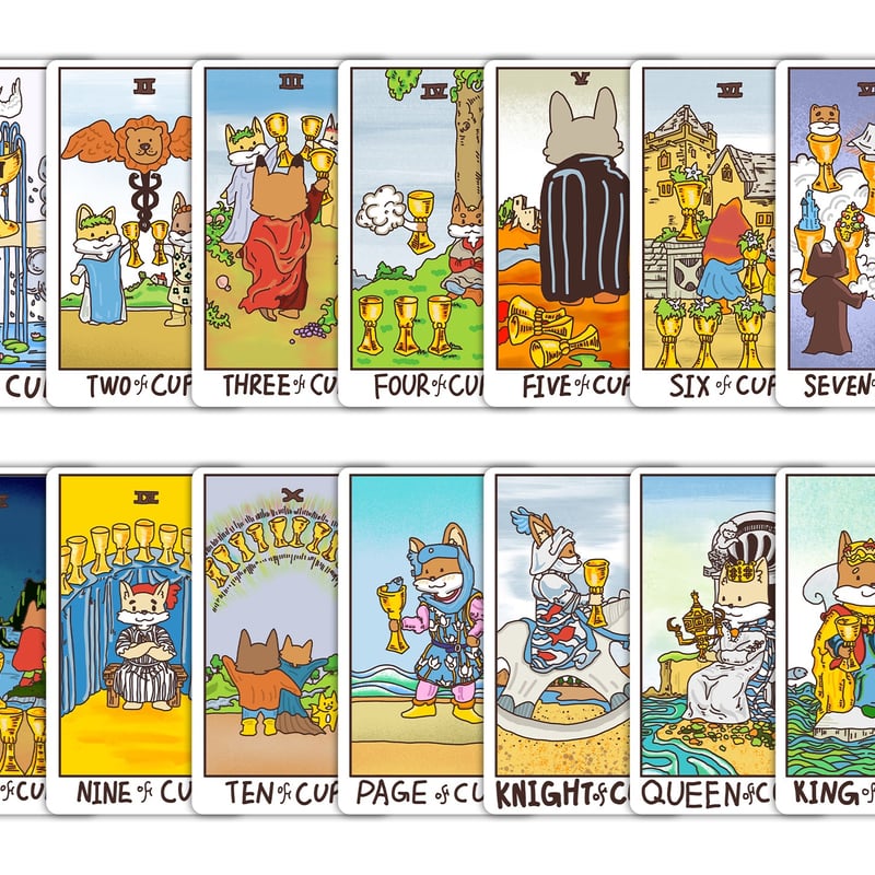 キツネの妖精タロットカード (正規品・希少) | タロクル