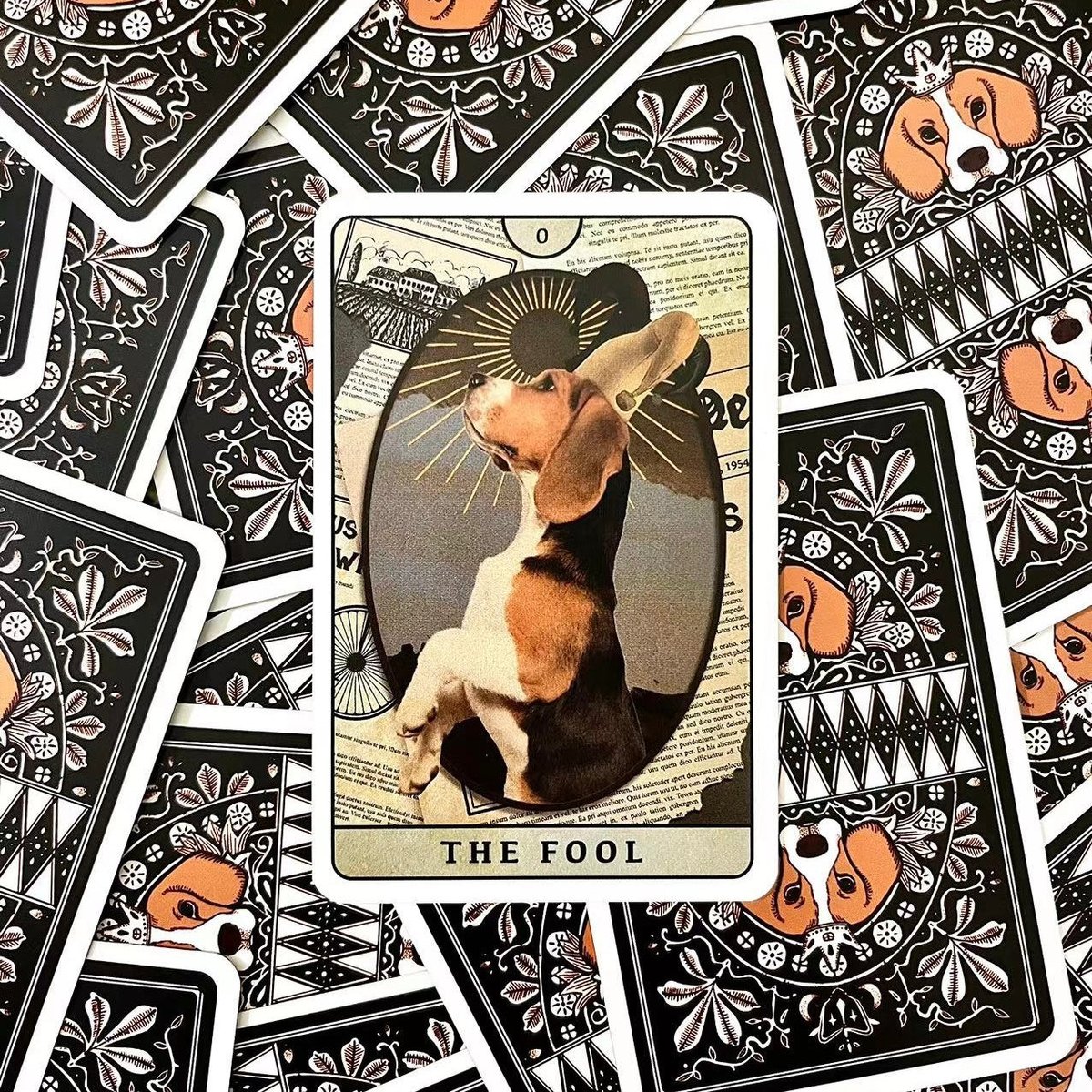 ビーグル犬のタロットカード (正規品・希少) | タロクル