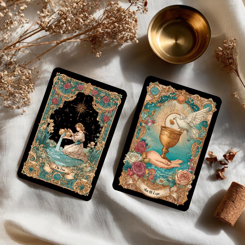 アンティークオーロラタロットカード｜作者直輸入・希少デッキ