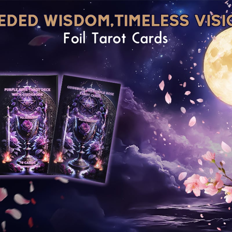 パープルローズタロットカード (正規品・希少) | タロクル｜TaroCle