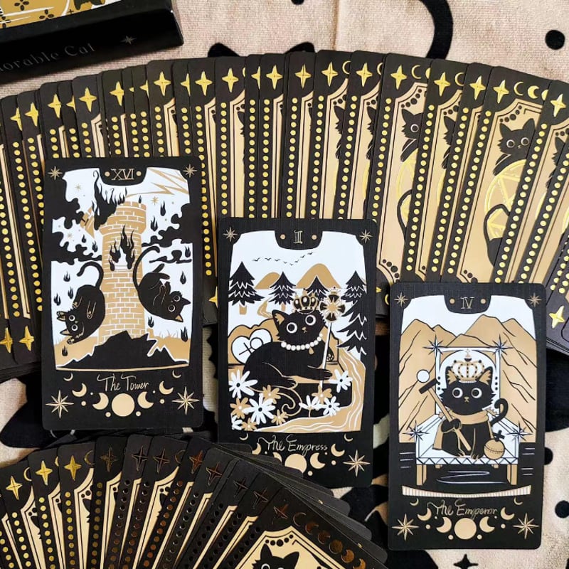 愛らしい猫のタロットカード (正規品・希少) | タロクル
