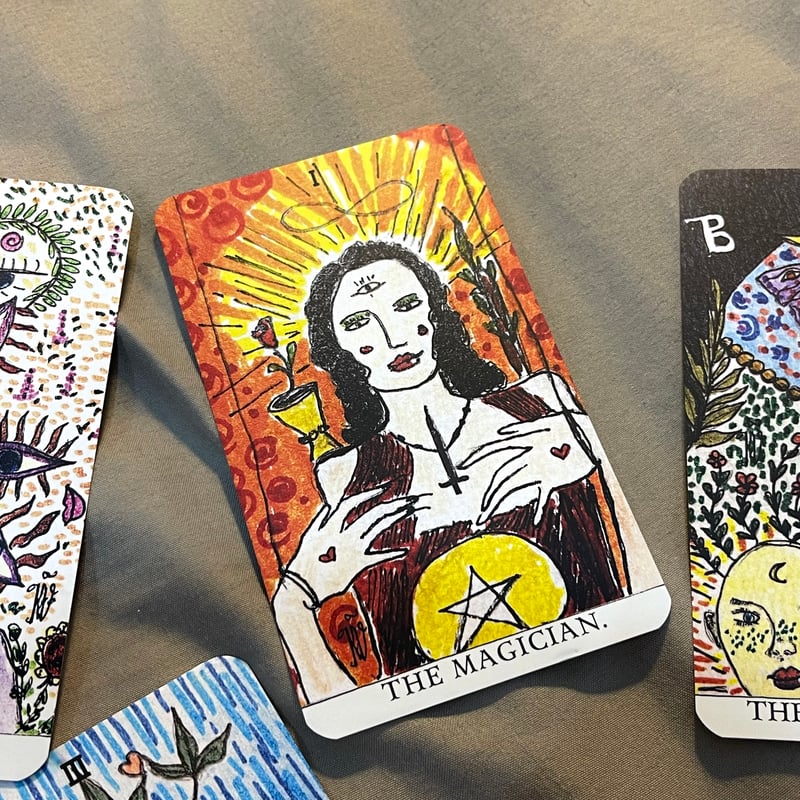 ウォークインザレッドタロットカード｜作者直輸入・希少デッキ