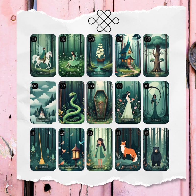 【正規品ルノルマンカード】ドイツの再販なしの数量限定品✨リヒトブリックルノルマン 正規品ルノルマンカード】ドイツの再販なしの数量限定品✨リヒト