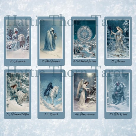 ウィンタータイドタロットカード (Wintertide Tarot ) ｜作者直輸入・希少デッキ