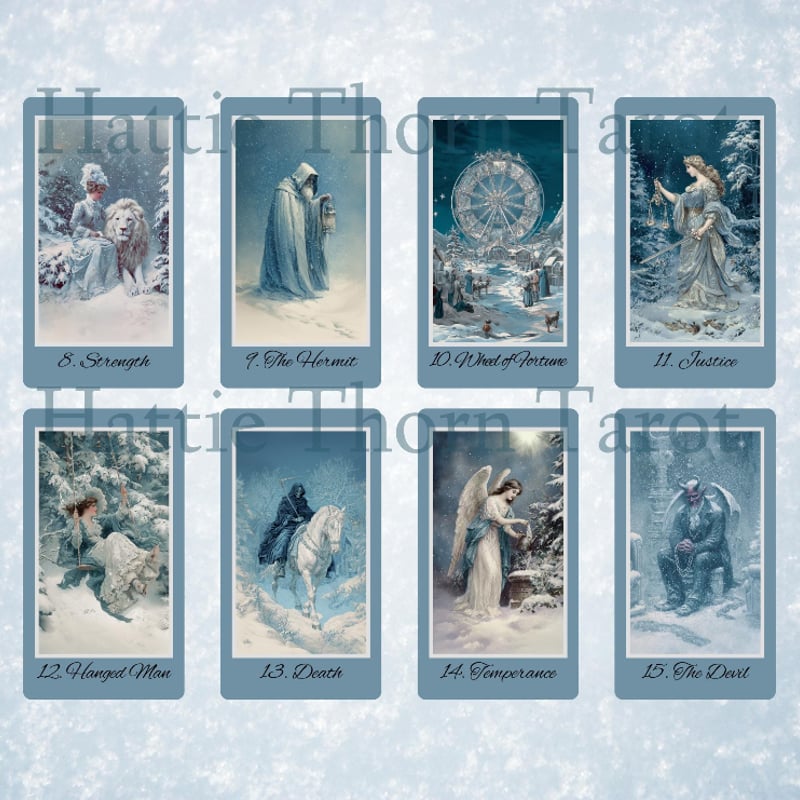 ウィンタータイドタロットカード (Wintertide Tarot ) ｜作者直輸入