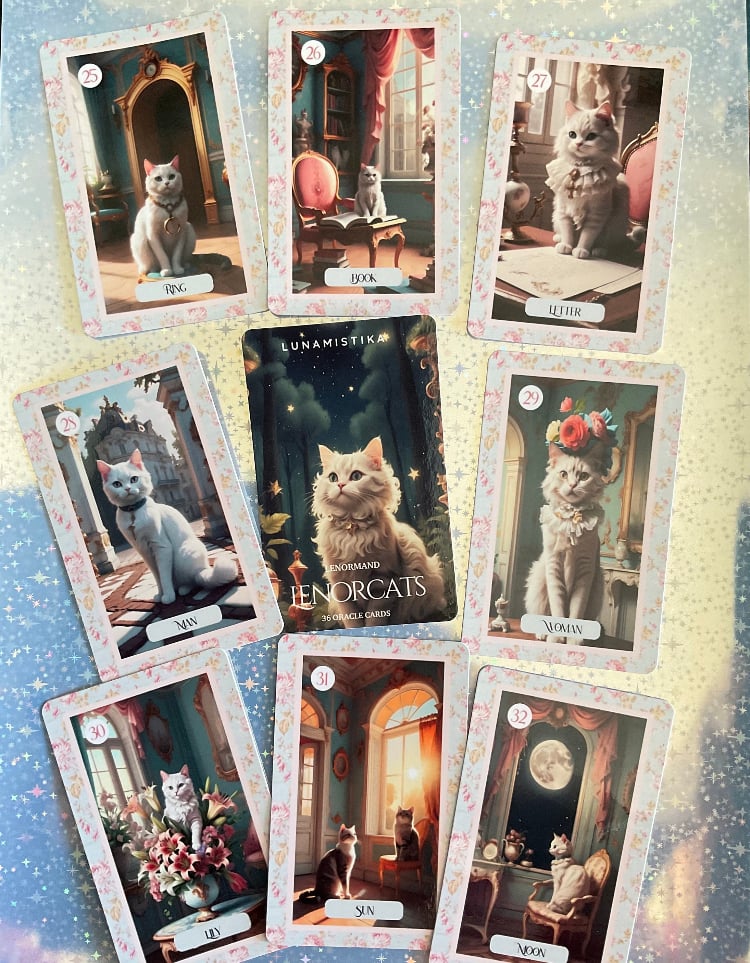 猫好きさん必見✨可愛すぎるオールねこちゃんのデッキ✨キャットルノルマンカード レノルキャットルノルマンカード (正規品・希少) | タロクル