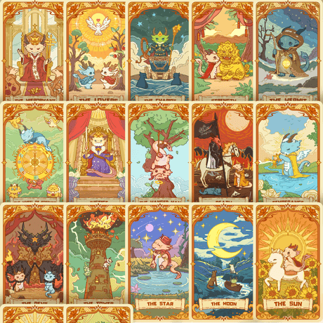 龍の夢タロットカード｜正規輸入品