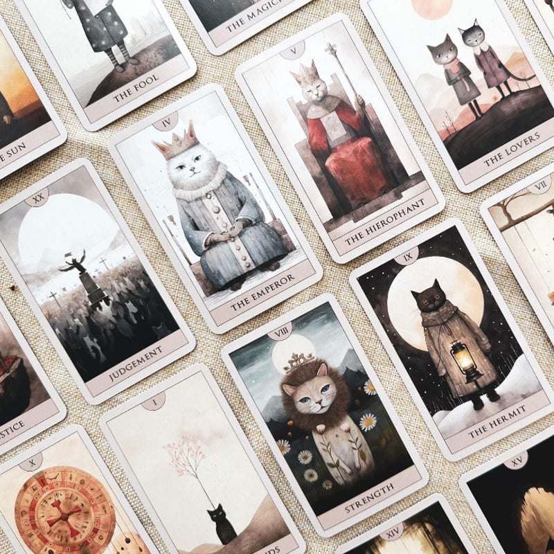キャットタロットカード(Cat Tarot)｜作者直輸入・希少デッキ