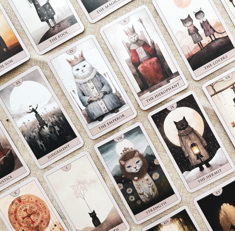 キャットタロットカード(Cat Tarot)｜作者直輸入・希少デッキ