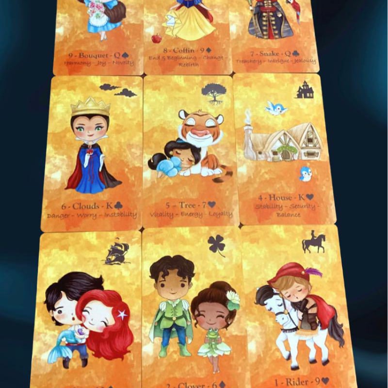 ディズニーアニメーションルノルマンカード (正規品・希少