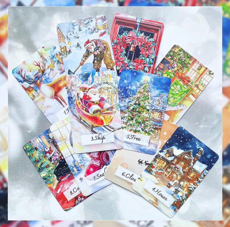 【正規品ルノルマンカード】海外インディーズ✨ケース付き✨ボタニカルアンティーク プリミティブルノルマンカード｜正規輸入品 | タロクル｜TaroCle (海外