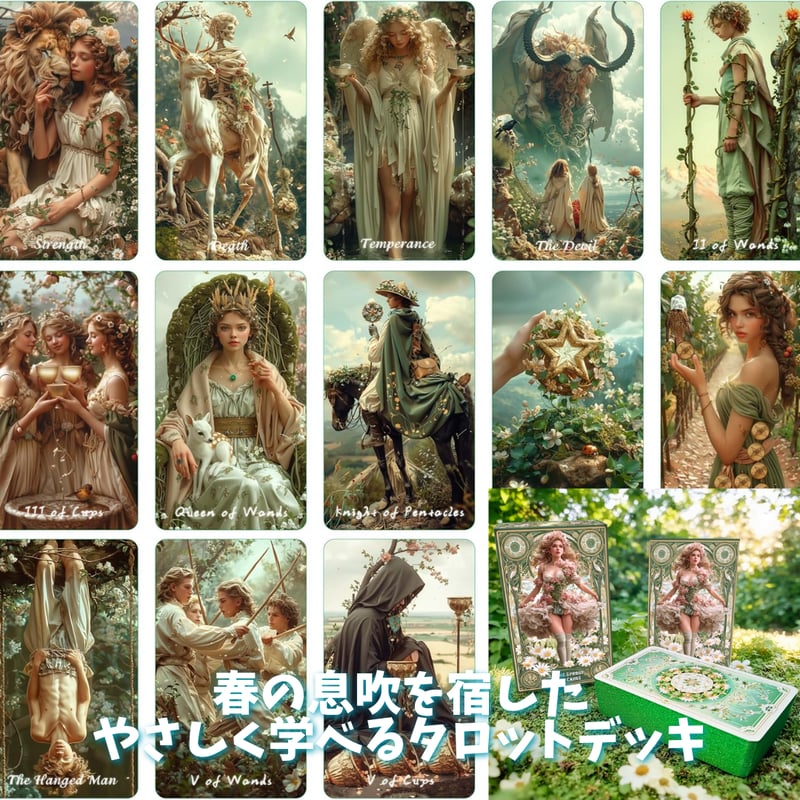 CATEGORY 縁取りが豪華なカード | タロクル|TaroCle (海外タロット CATEGORY 縁取りが豪華なカード | タロクル|TaroCle (海外タロット