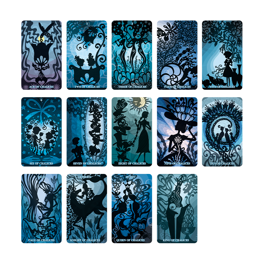 【正規品タロットカード】シルエットタロット 3rdエディション 月ver シルエットタロットカード第3版｜正規輸入品 | タロクル｜TaroCle